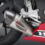 17-19 Honda CBR1000RR Akrapovic Full yoshimura exhaust system close