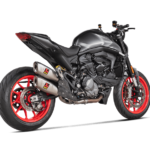 Ducati Monster Akrapovic Slip-On Line (Titanium) de cat 2021 plus 2
