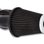 90deg Monster Sucker Air Cleaner Kit – Black. Fits Twin Cam 2008-2017 with Throttle-by-Wire