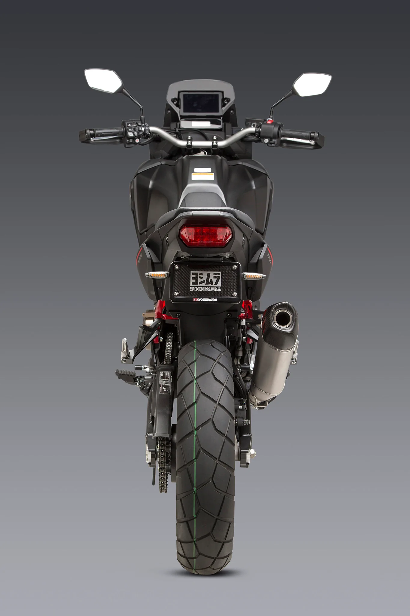 Africa Twin 20-22 Yoshimura RS-12 Stainless Slip-On Exhaust, With Stainless Muffler 10