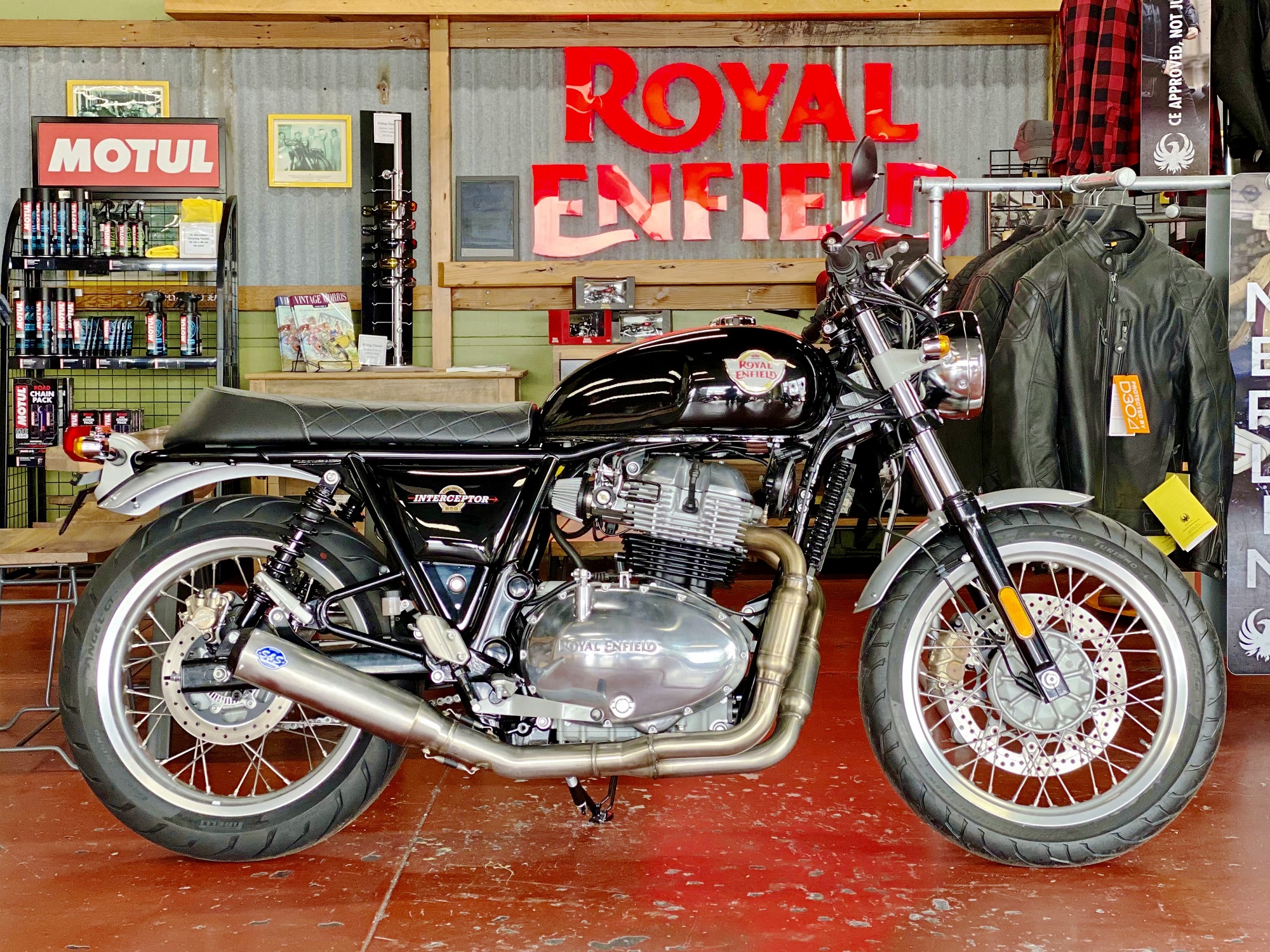 Royal Enfield 650 Twin S&S 2-into-1 Qualifier Exgaust System 19+ 3