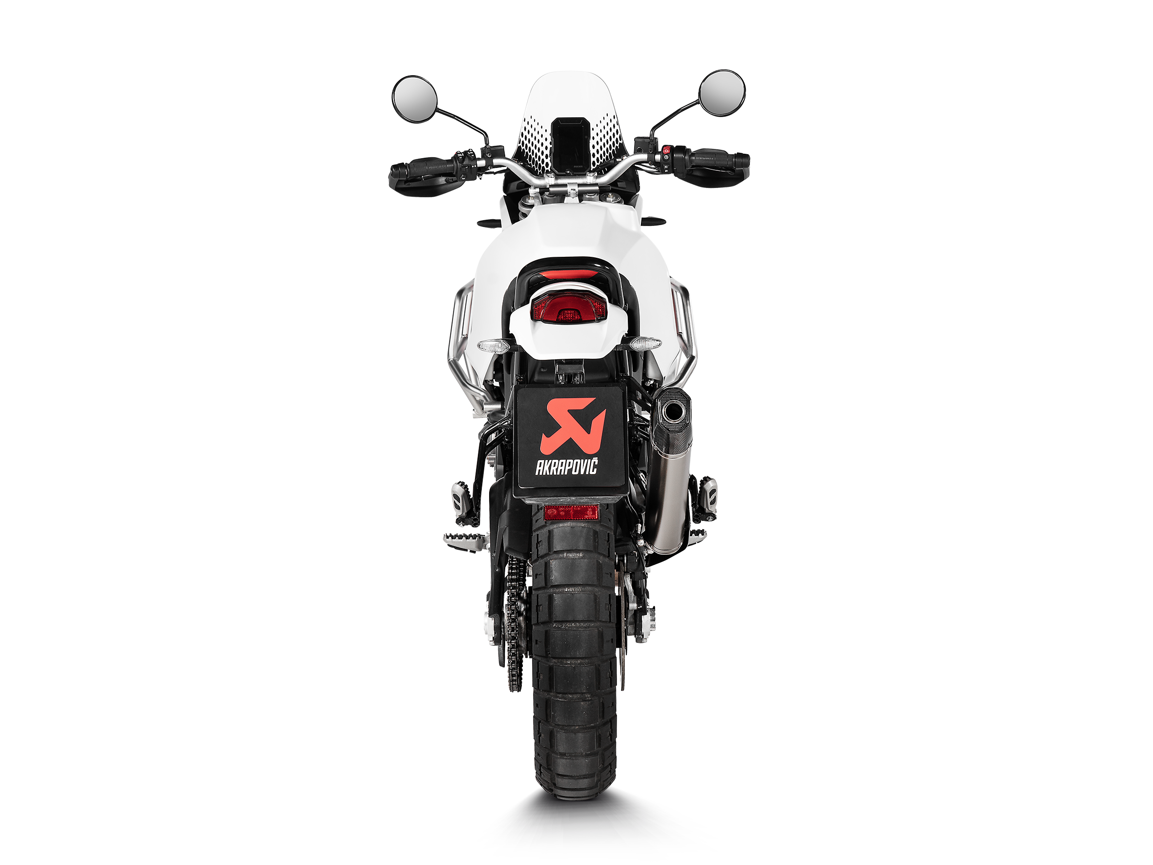 Ducati DesertX Akrapovic Slip On Line titaniun S-D9SO19-HJAT 3