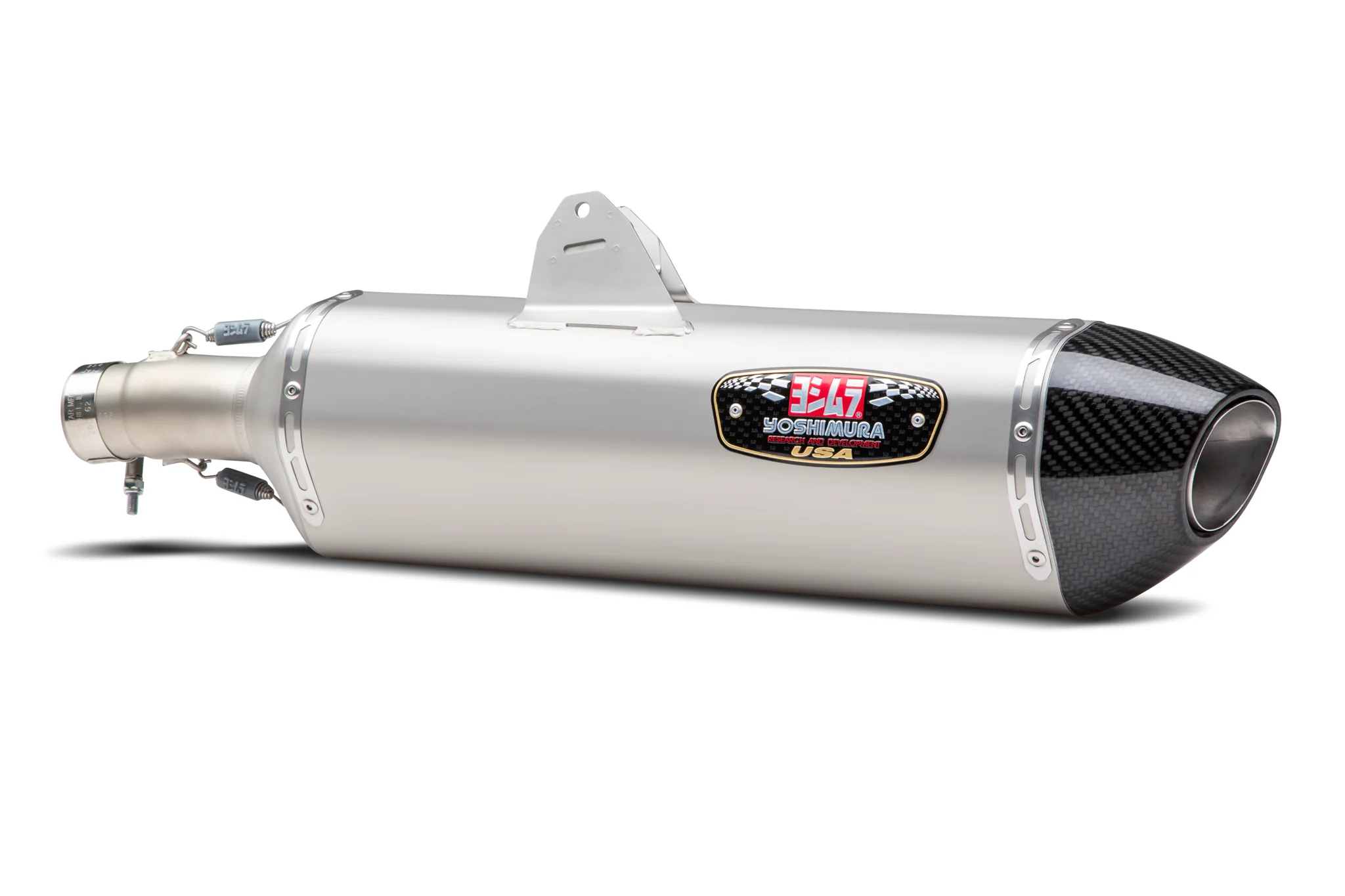 HUSQ 701 and KTM 690 R RACE R-77 STAINLESS SLIP-ON EXHAUST W STAINLESS MUFFLER 8